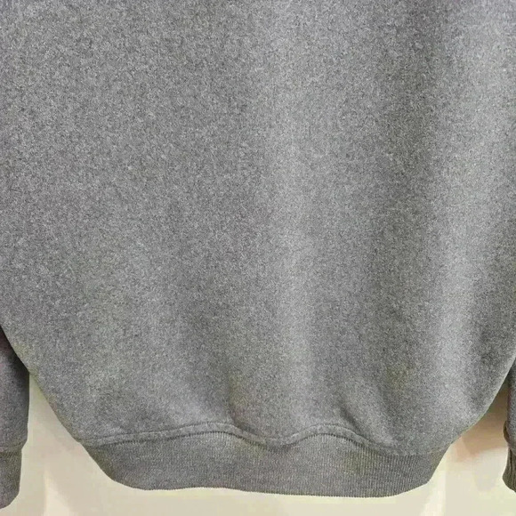 Adidas Women's Quarter Zip Pullover Top Gray Size Small - Picture 9 of 11